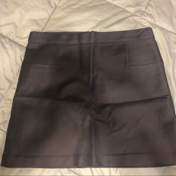 Max Studio Navy Skirt - Picture 4 of 9